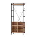 Claire 8 Shelf Open Wardrobe