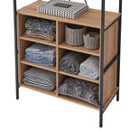 Claire 8 Shelf Open Wardrobe