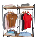 Claire 8 Shelf Open Wardrobe