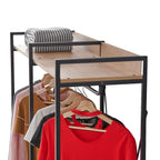 Claire 8 Shelf Open Wardrobe