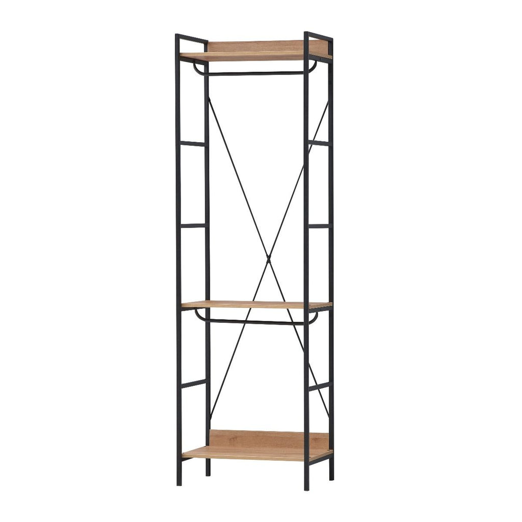 Claire 3 Shelf Open Wardrobe
