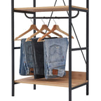 Claire 3 Shelf Open Wardrobe