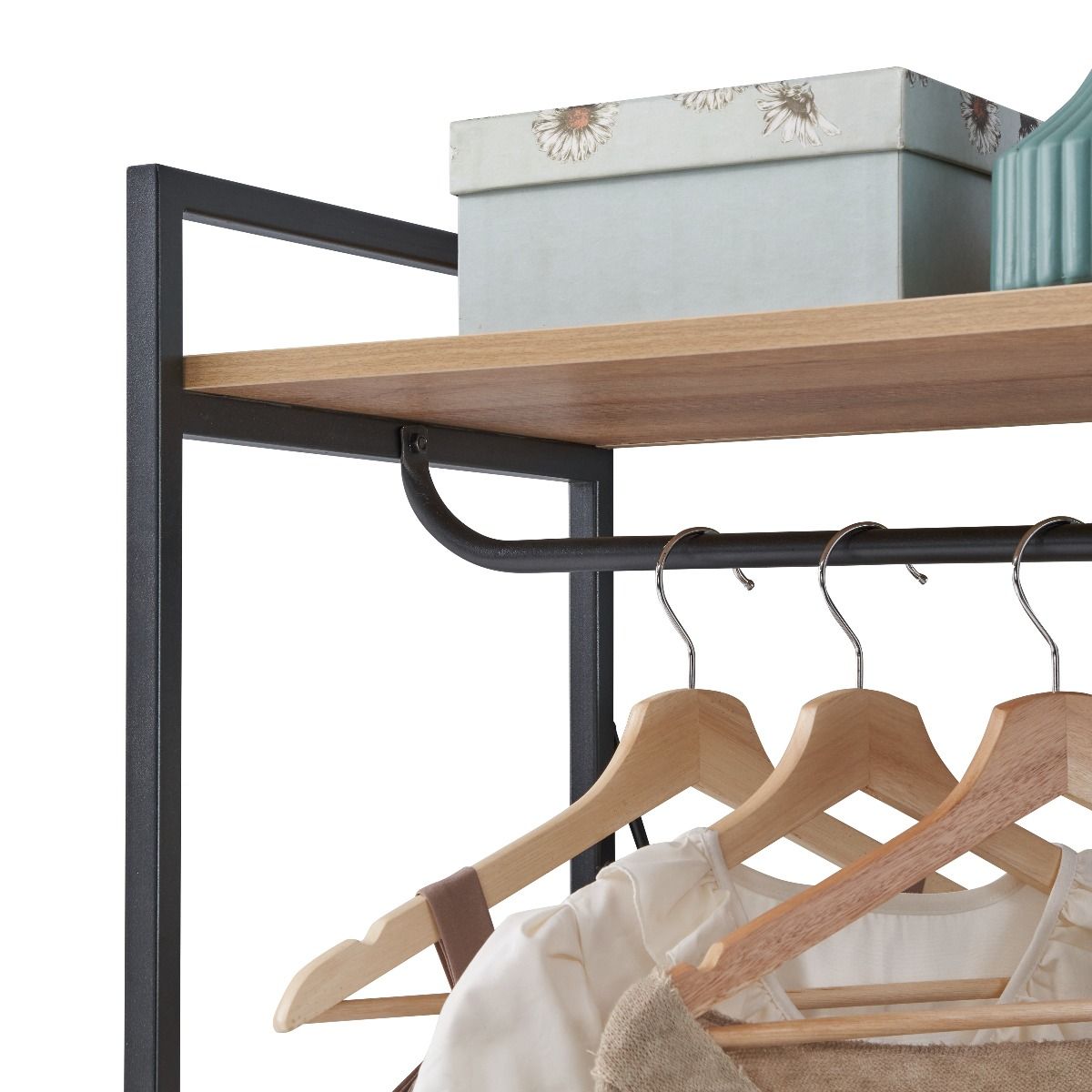 Claire 3 Shelf Open Wardrobe