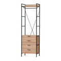 Claire 4 Drawer Open Wardrobe