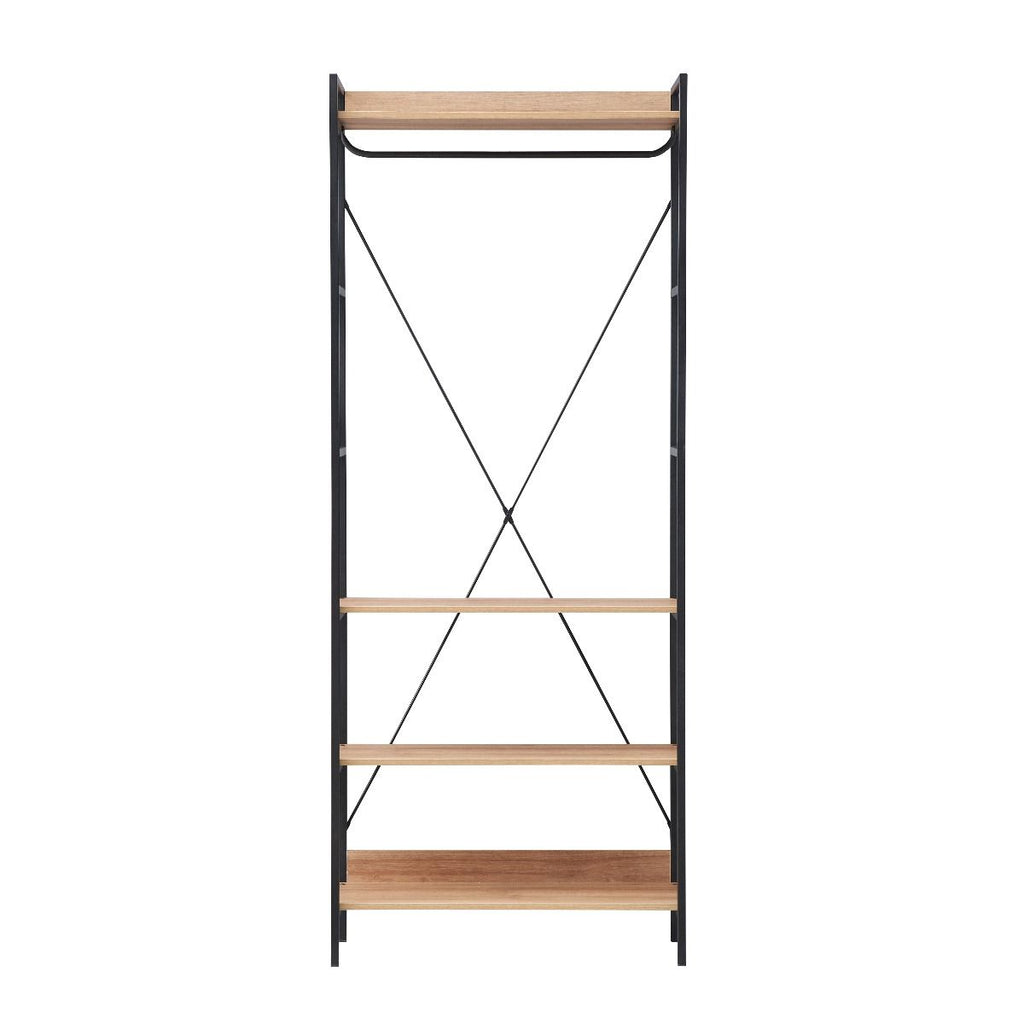 Claire 4 Shelf Open Wardrobe