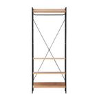 Claire 4 Shelf Open Wardrobe