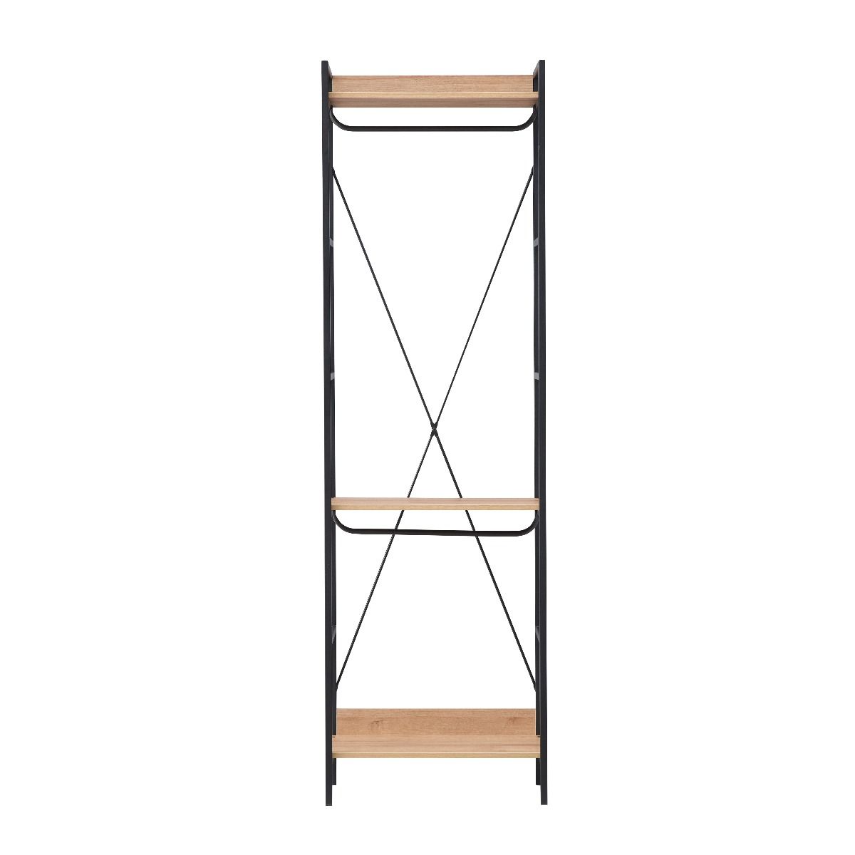 Claire 3 Shelf Open Wardrobe