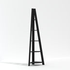 Tiva Corner Ladder Shelving Black