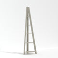 Tiva Corner Ladder Shelving Grey