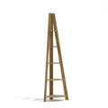 Tiva Corner Ladder Shelving Oak