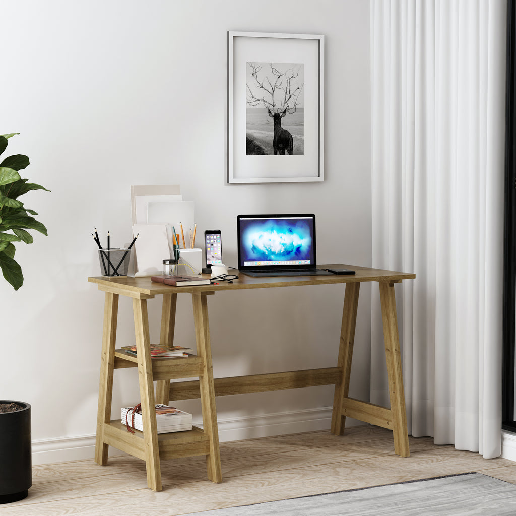 Tiva Workstation Oak
