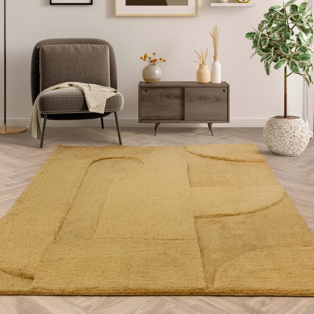 Tova 160x230cm Ochre Rug