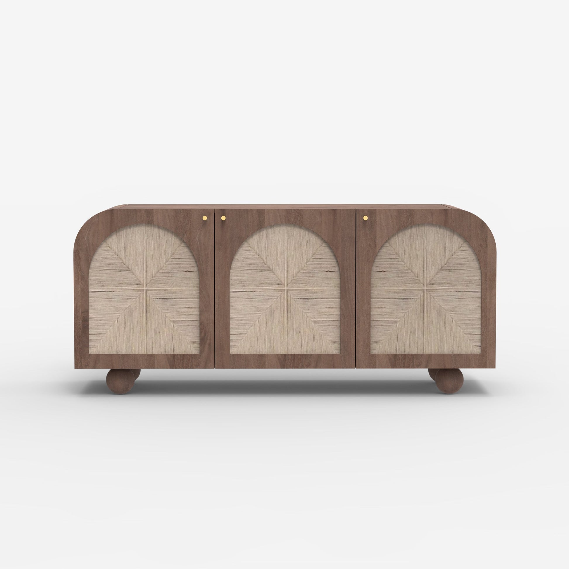 Jungle Three Door Cabinet Sideboard