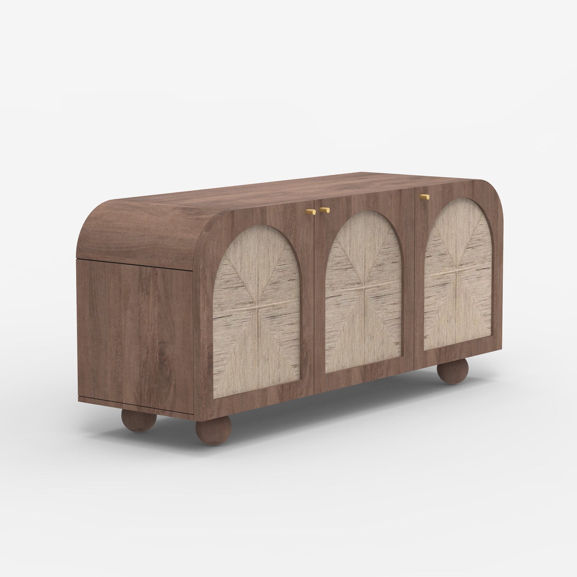 Jungle Three Door Cabinet Sideboard