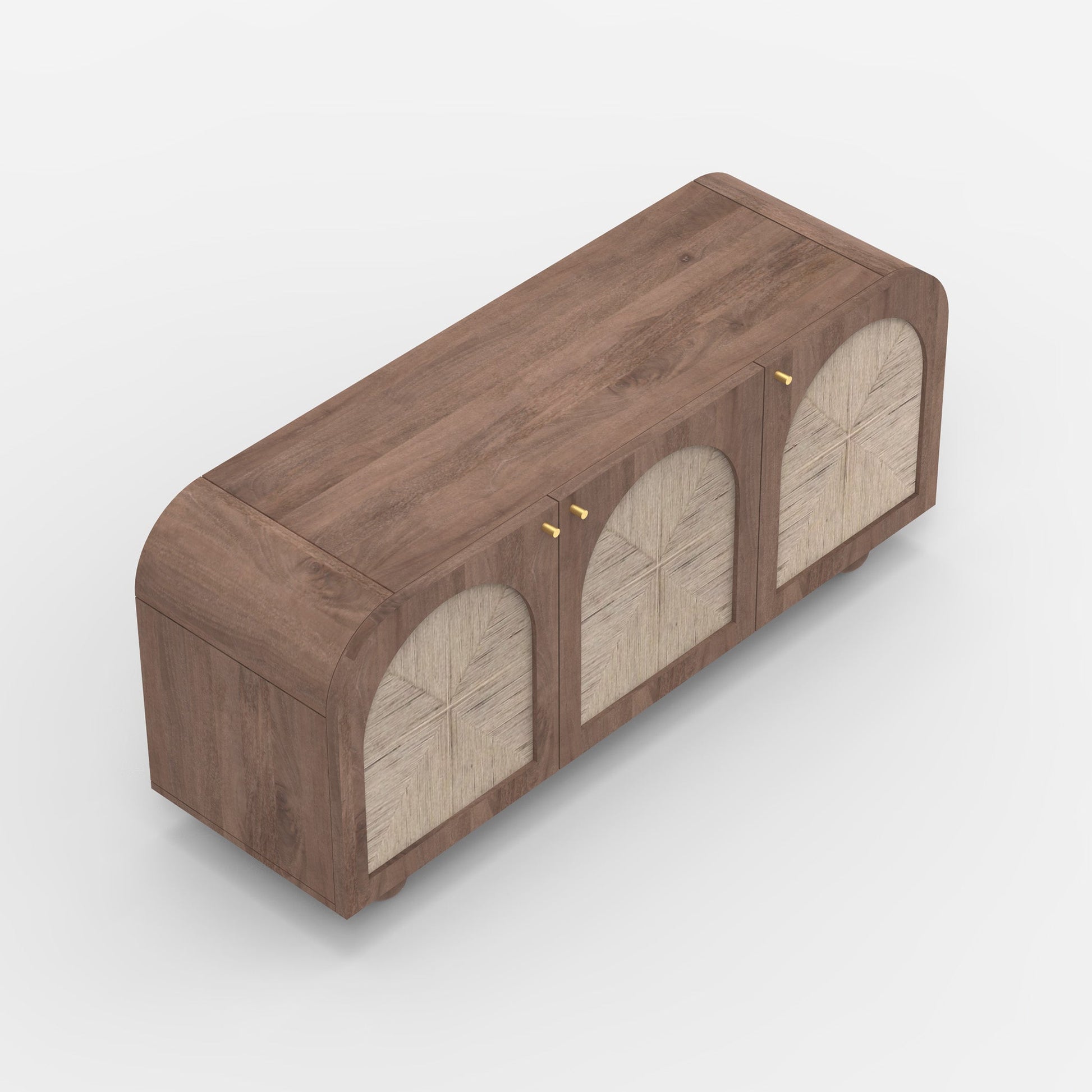 Jungle Three Door Cabinet Sideboard