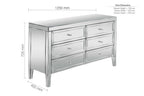 Seville 6 Drawer Chest