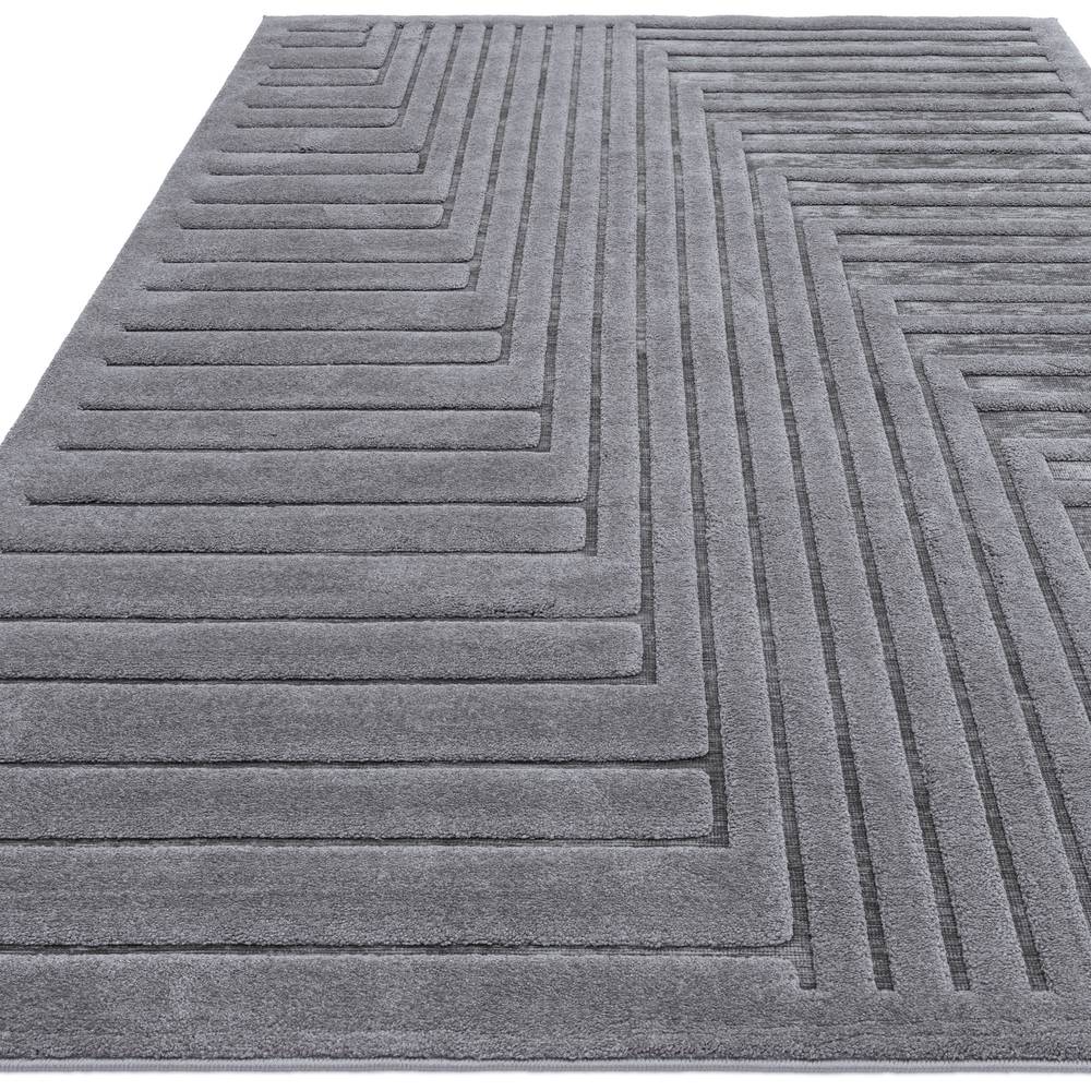 Valley 160x230cm Charcoal Connection Rug