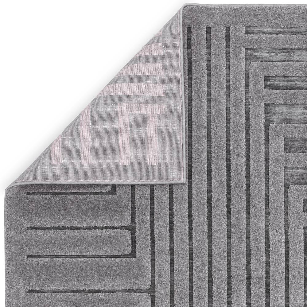 Valley 200x290cm Charcoal Connection Rug