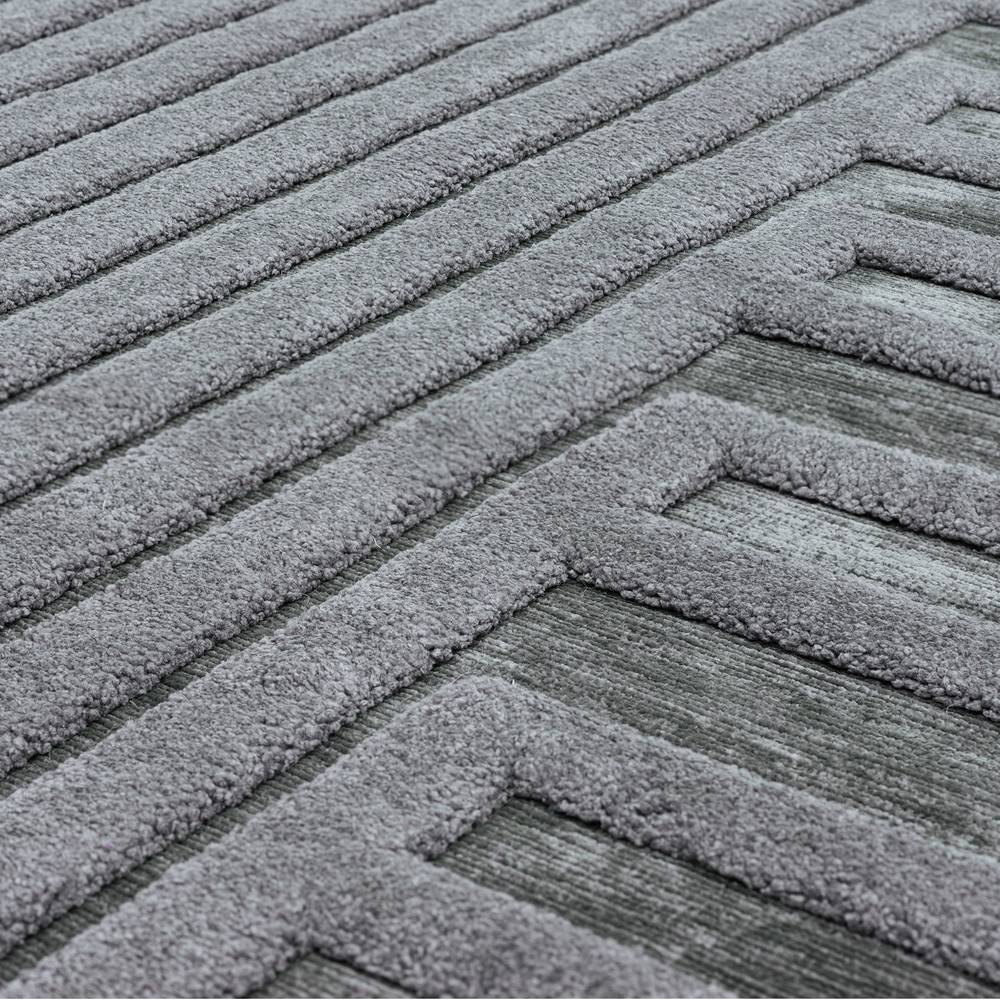 Valley 200x290cm Charcoal Connection Rug