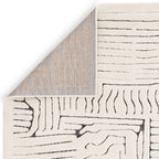Valley 120x170cm Ivory/Charcoal Route Rug