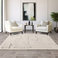 Valley 120x170cm Ivory/Charcoal Route Rug