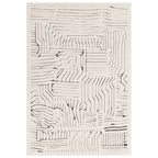 Valley 120x170cm Ivory/Charcoal Route Rug