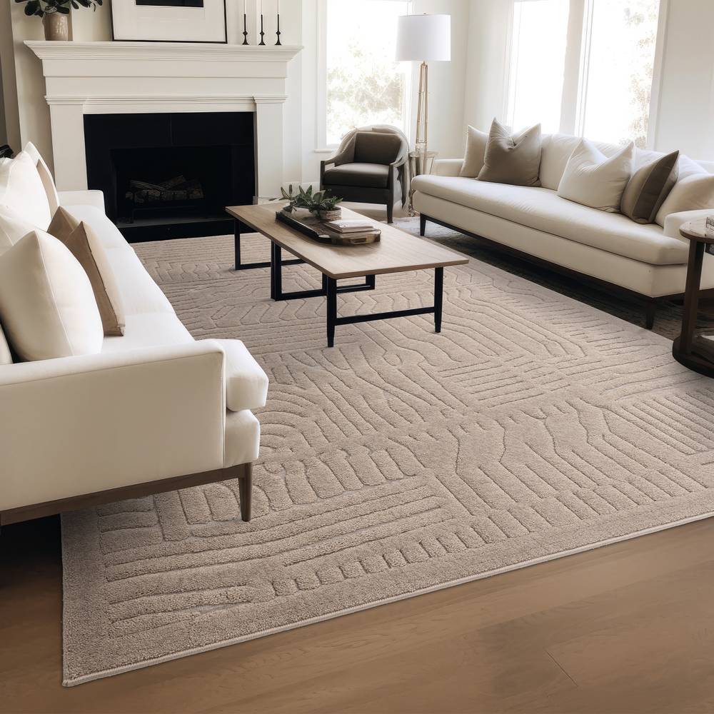 Valley 200x290cm Natural Route Rug