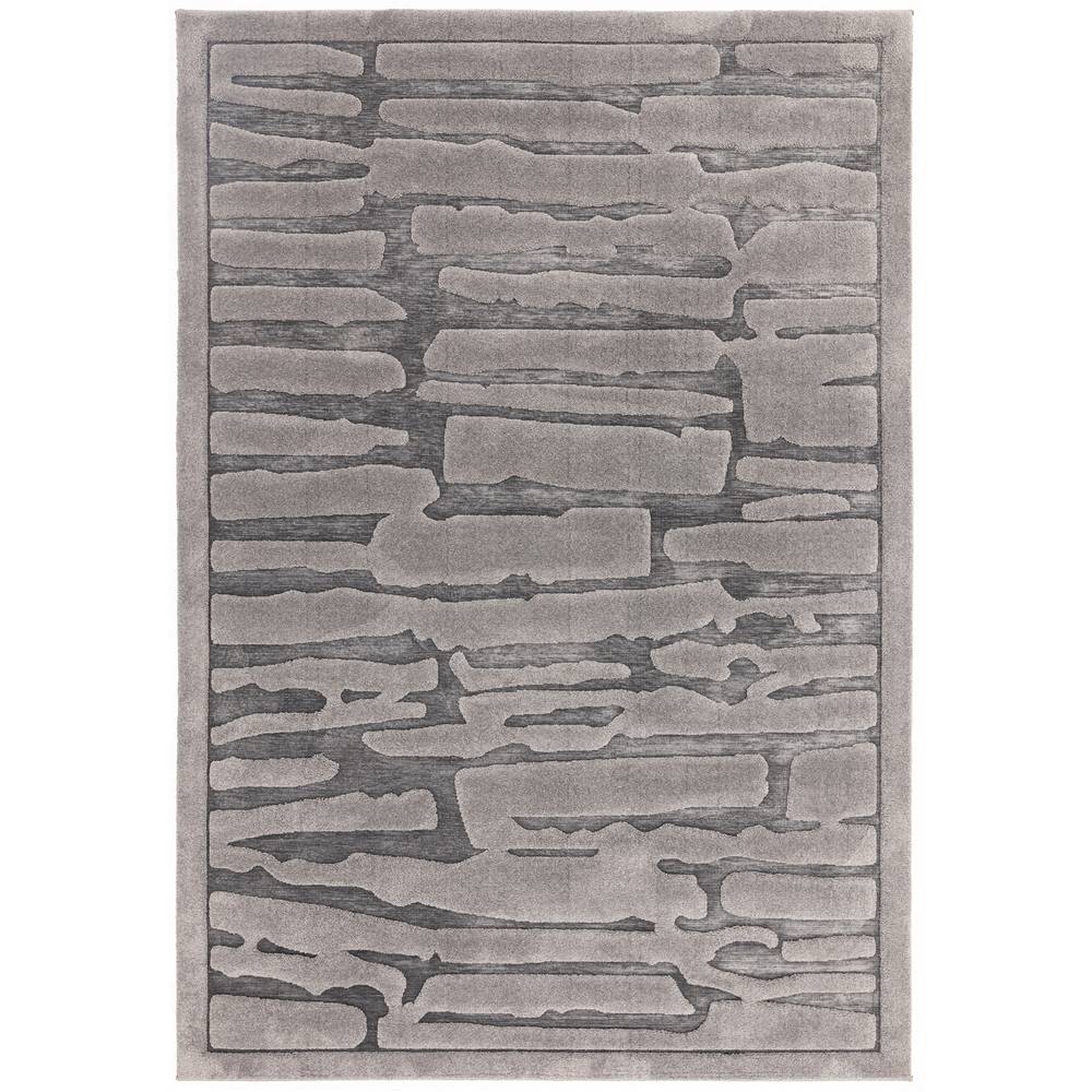 Valley 160x230cm Charcoal Path Rug