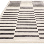 Valley 120x170cm Charcoal/Ivory Build Rug