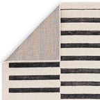 Valley 120x170cm Charcoal/Ivory Build Rug