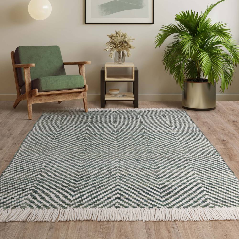 Vigo 160x230cm Green Rug