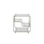 West Chrome Side Table