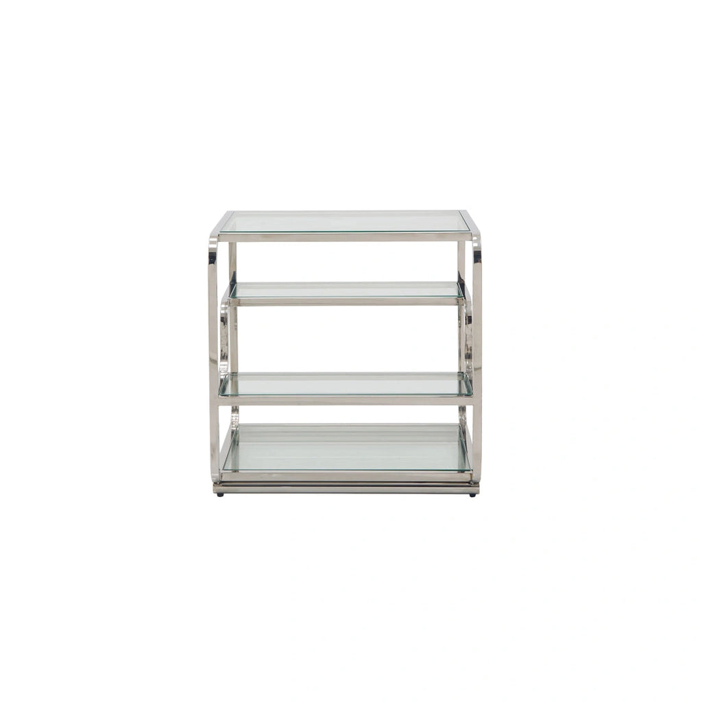 West Chrome Side Table