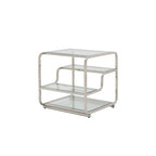 West Chrome Side Table