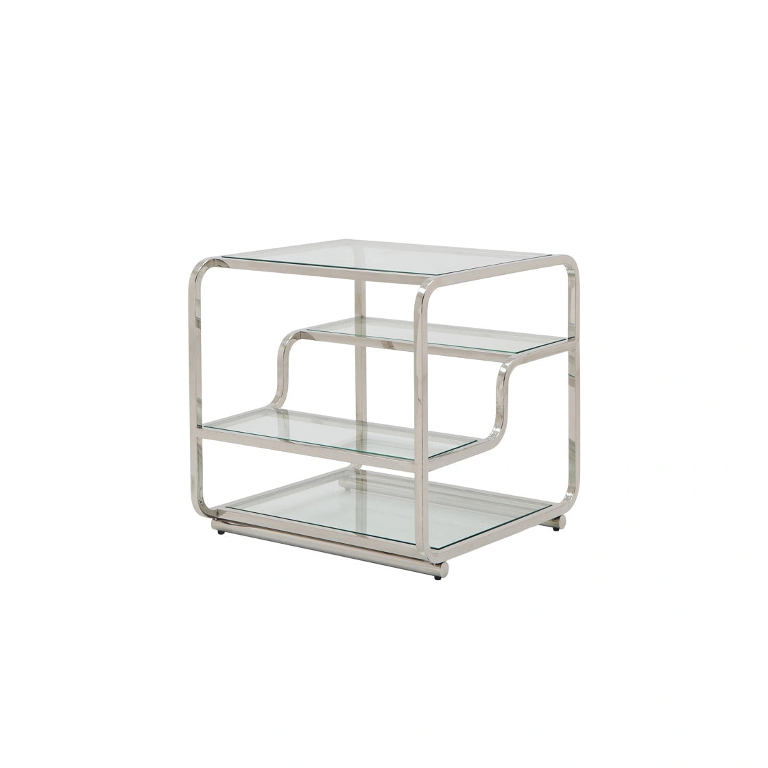 West Chrome Side Table