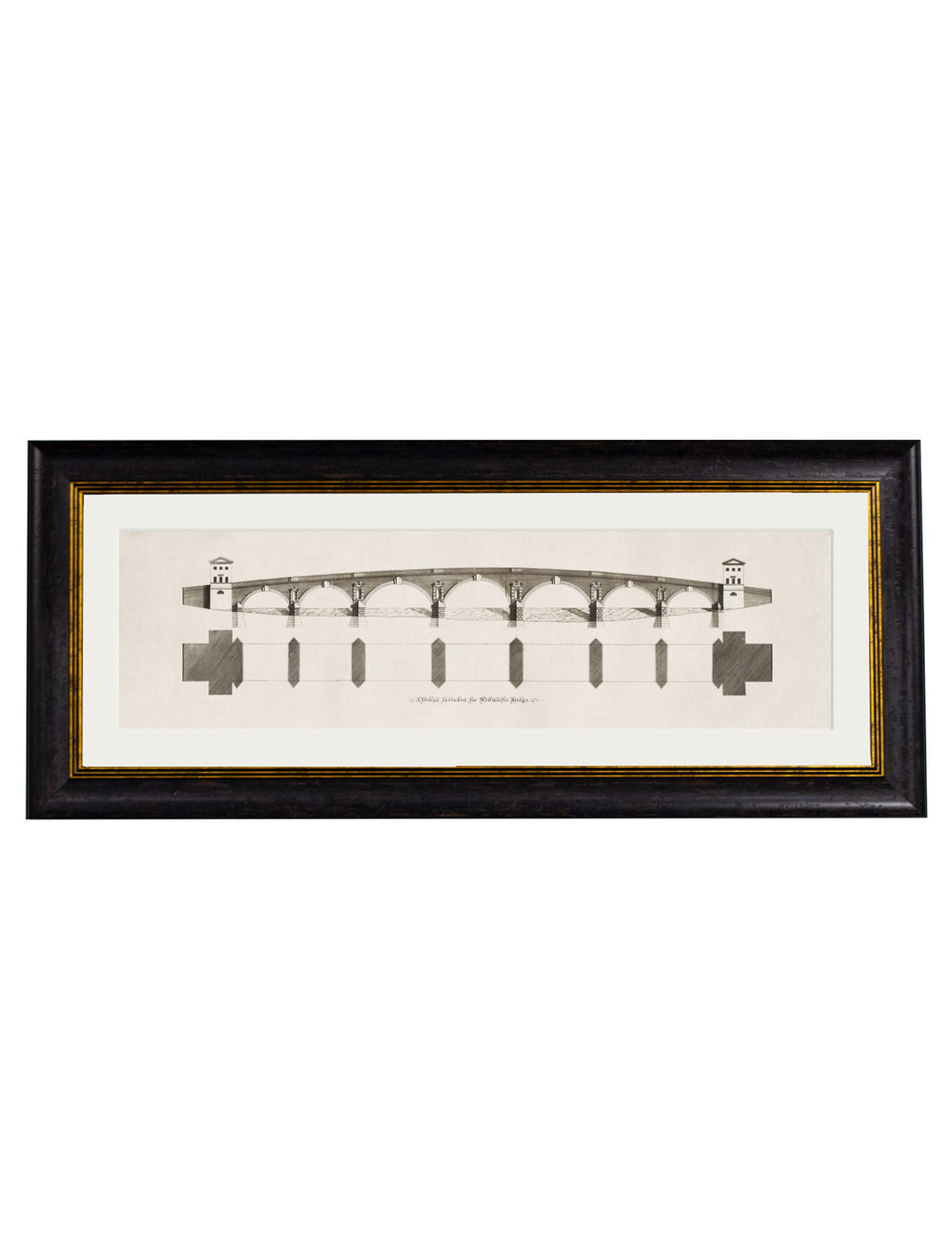 c.1700's Architectural Elevations of Bridges