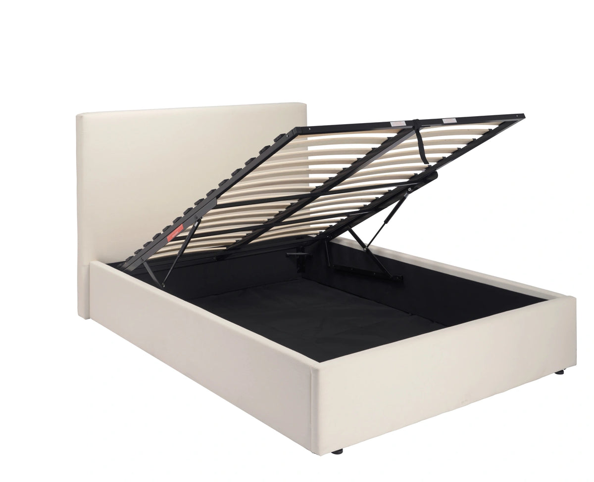 Wilder Antique White Double Bed (2 Packs)