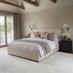 Wilder Antique White Double Bed (2 Packs)