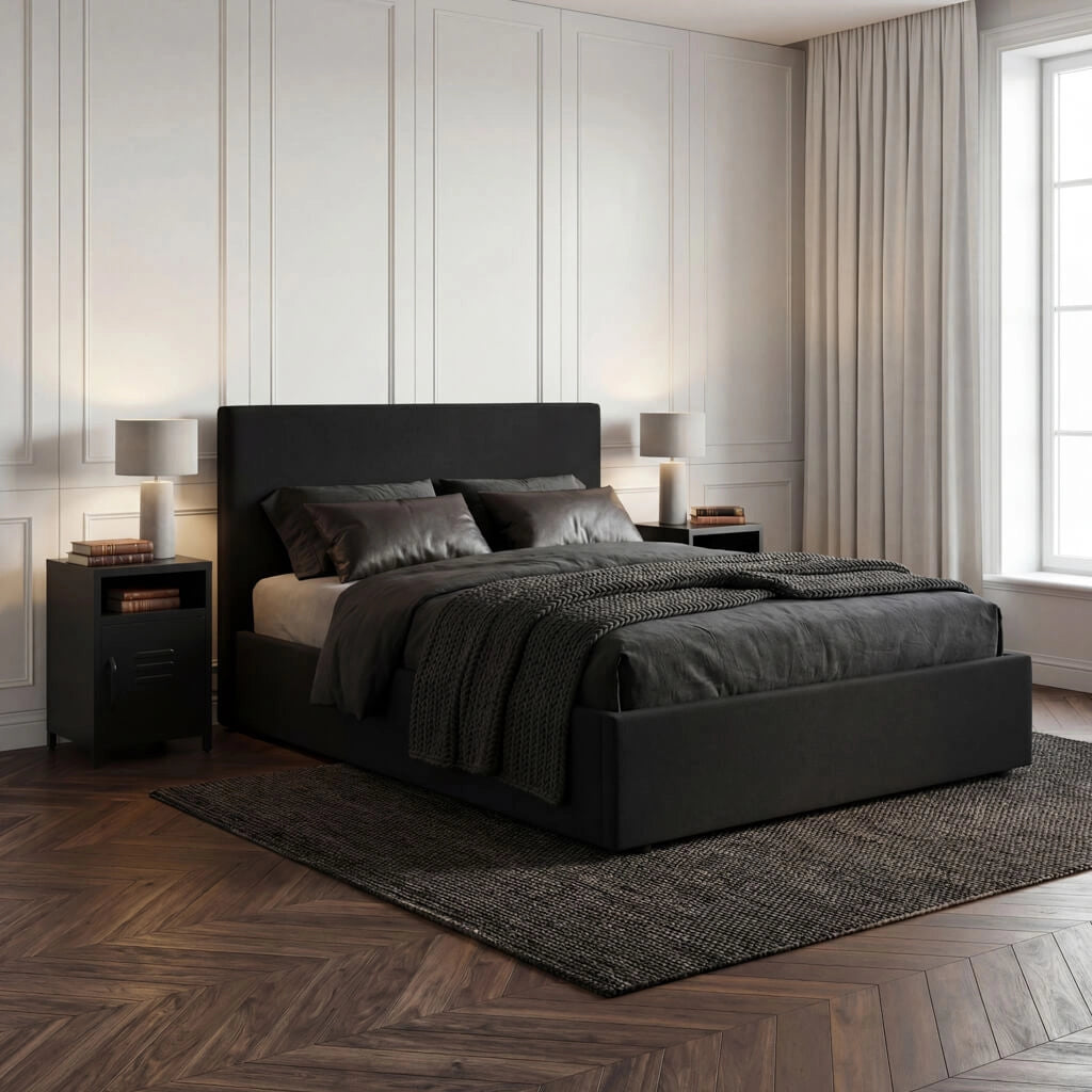 Wilder Onyx King Size Bed (2 Packs), lifestyle