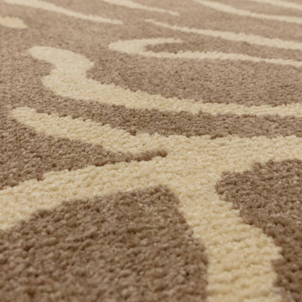 Wilder 160x230cm Tiger Taupe Rug