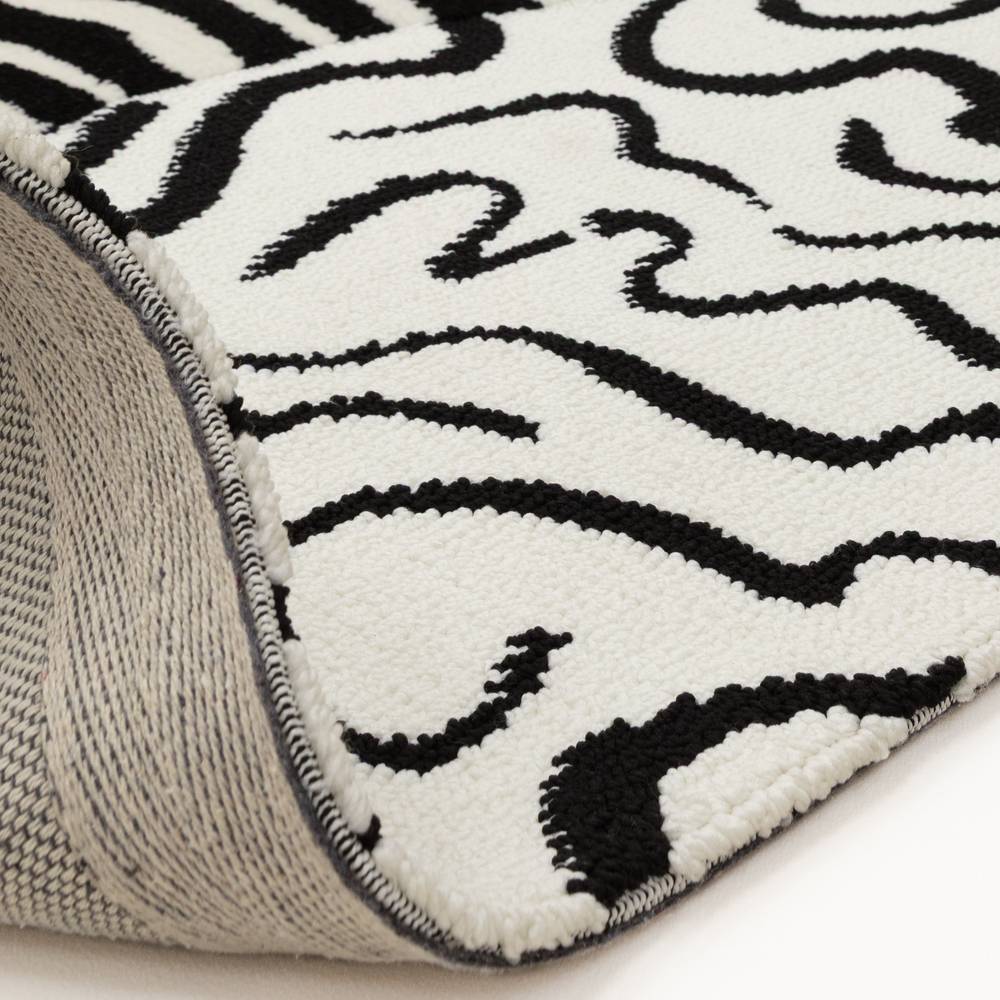 Wilder 120x170cm Zebra Mono Rug