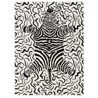 Wilder 120x170cm Zebra Mono Rug