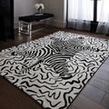 Wilder 160x230cm Zebra Mono Rug