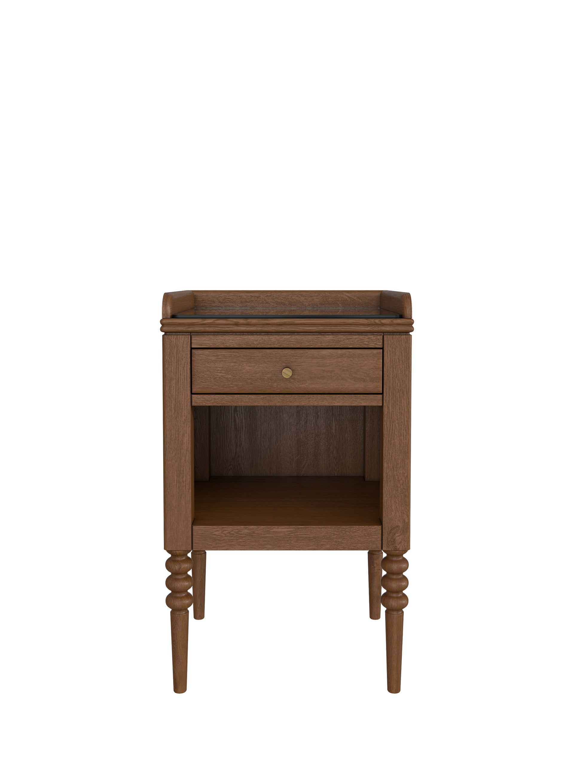 Williamson Teak 1 Drawer Bedside Table