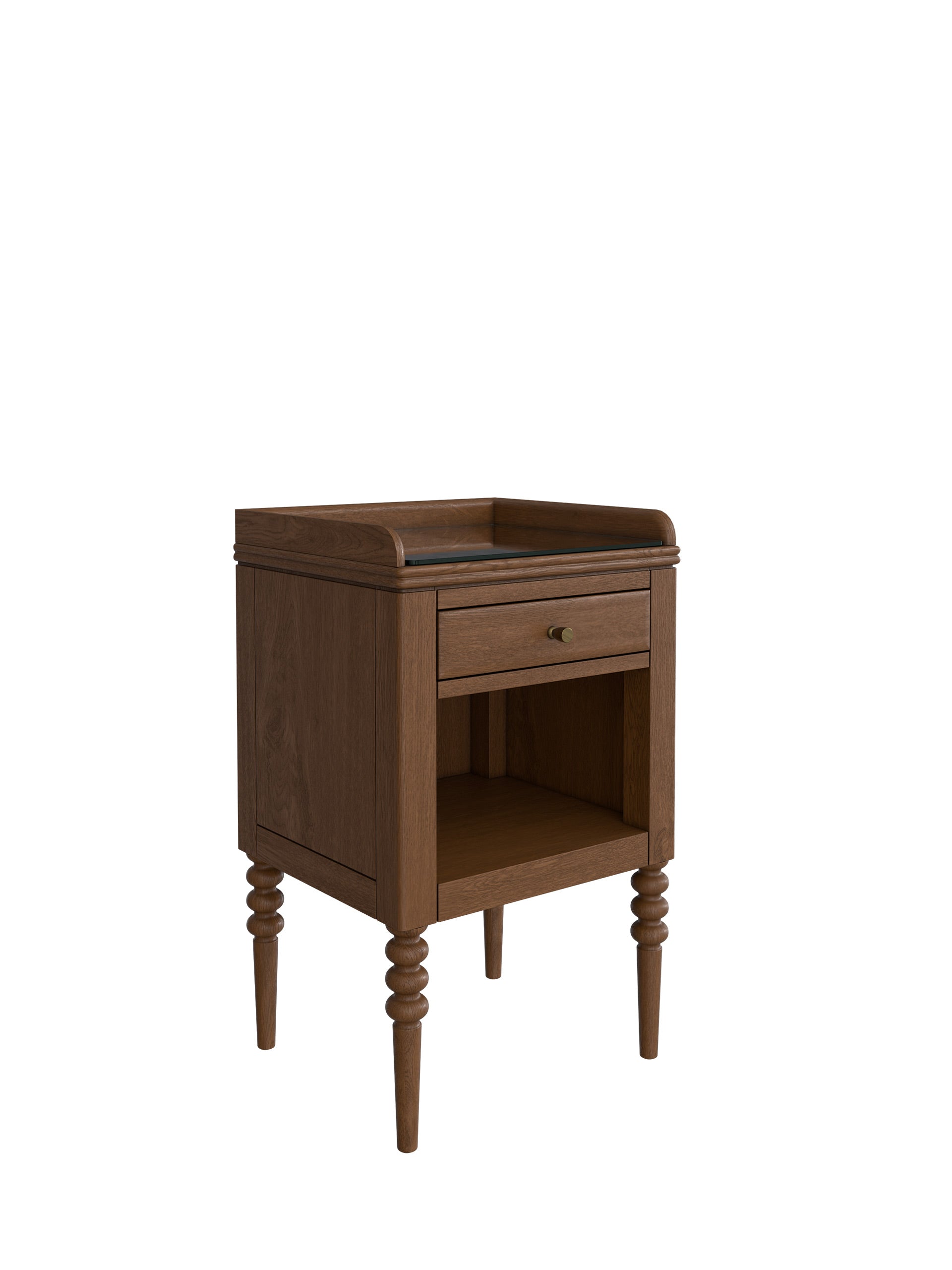 Williamson Teak 1 Drawer Bedside Table