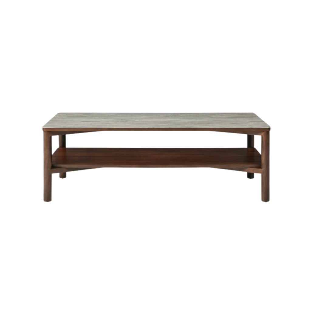 Willow Coffee Table with Shelf
