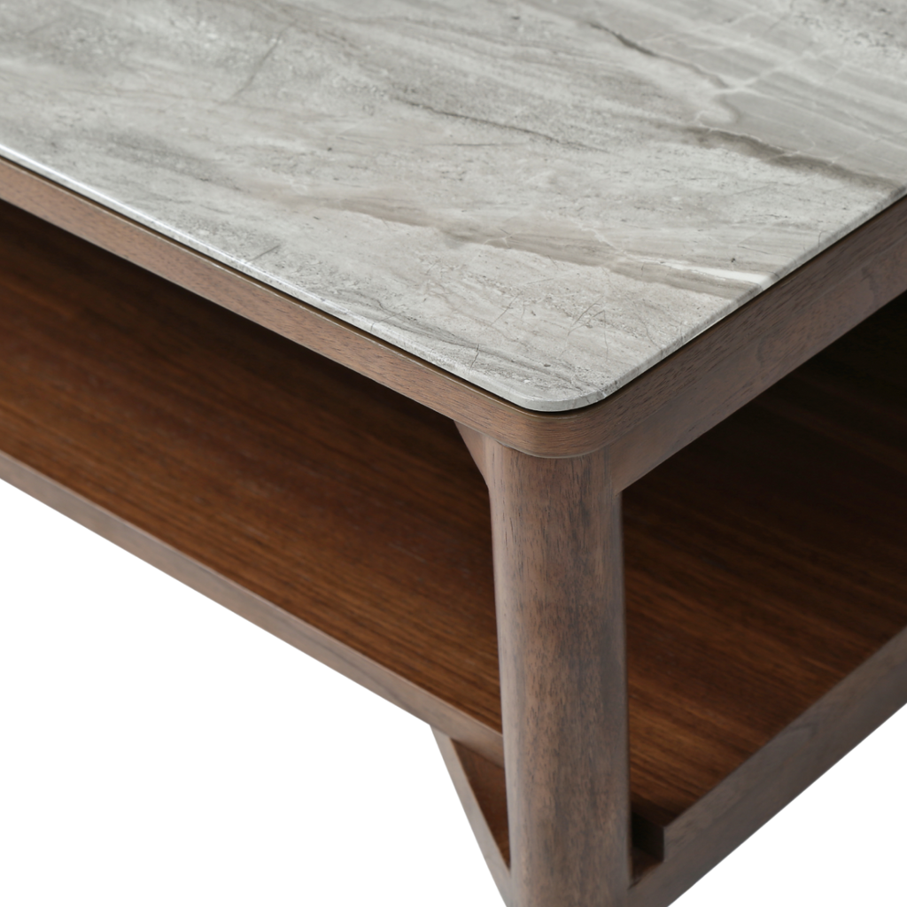 Willow Coffee Table with Shelf