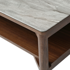 Willow Coffee Table with Shelf