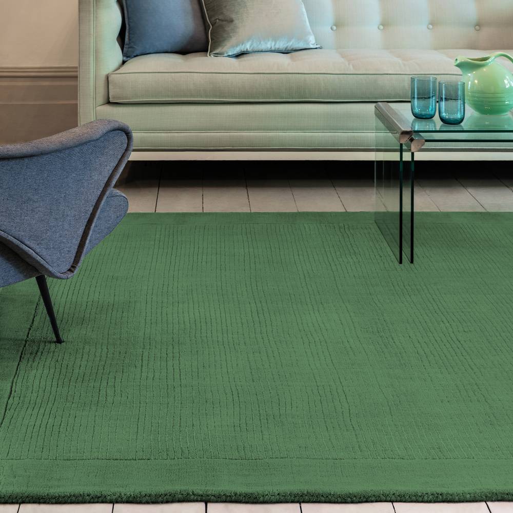 York 120x170cm Forest Green Rug