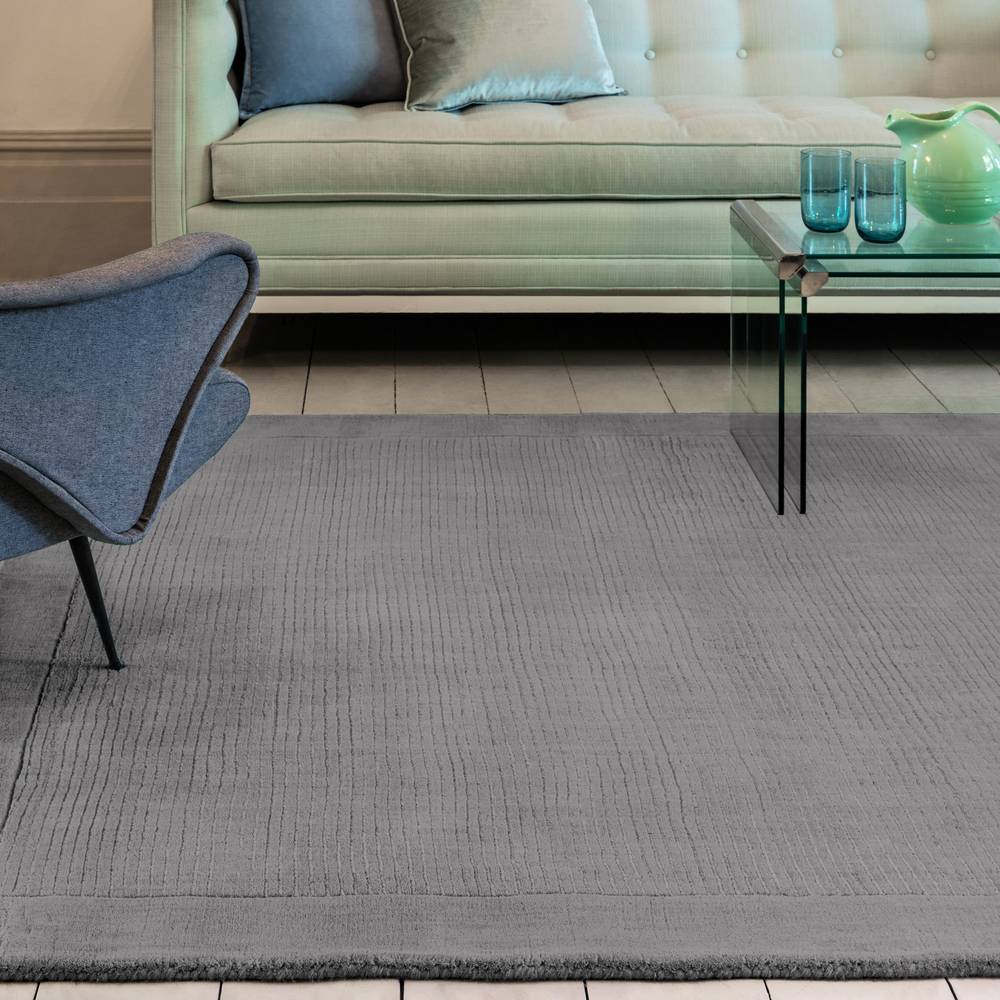 York 060x120cm Grey Rug